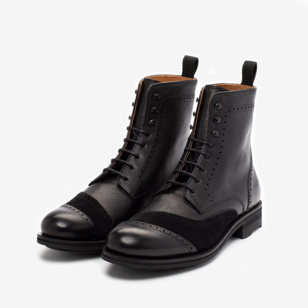 TAFT Black Gladiator Boots (Mens Size 8) NWT
